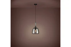Takpendel Eglo Bovino Svart/Transparent