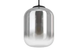 Takpendel Eglo Bulciago Svart/Stål Rökfärgad