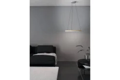 Takpendel Eglo Cadinaro Grå/Trä Rondell
