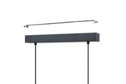 Takpendel Eglo Copillos Svart/Transparent med 5 Lampor