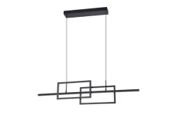 Takpendel Eglo Puebla Svart/Vit 115 cm