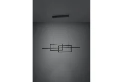 Takpendel Eglo Puebla Svart/Vit 115 cm