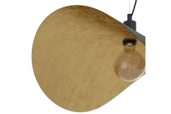 Takpendel Eglo Saceda Svart/Guld 55x200 cm