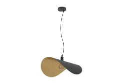 Takpendel Eglo Saceda Svart/Guld 55x200 cm