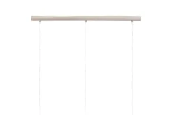 Takpendel Eglo Selvino med 3 Lampor Nickel-Matt Svart-Transparent