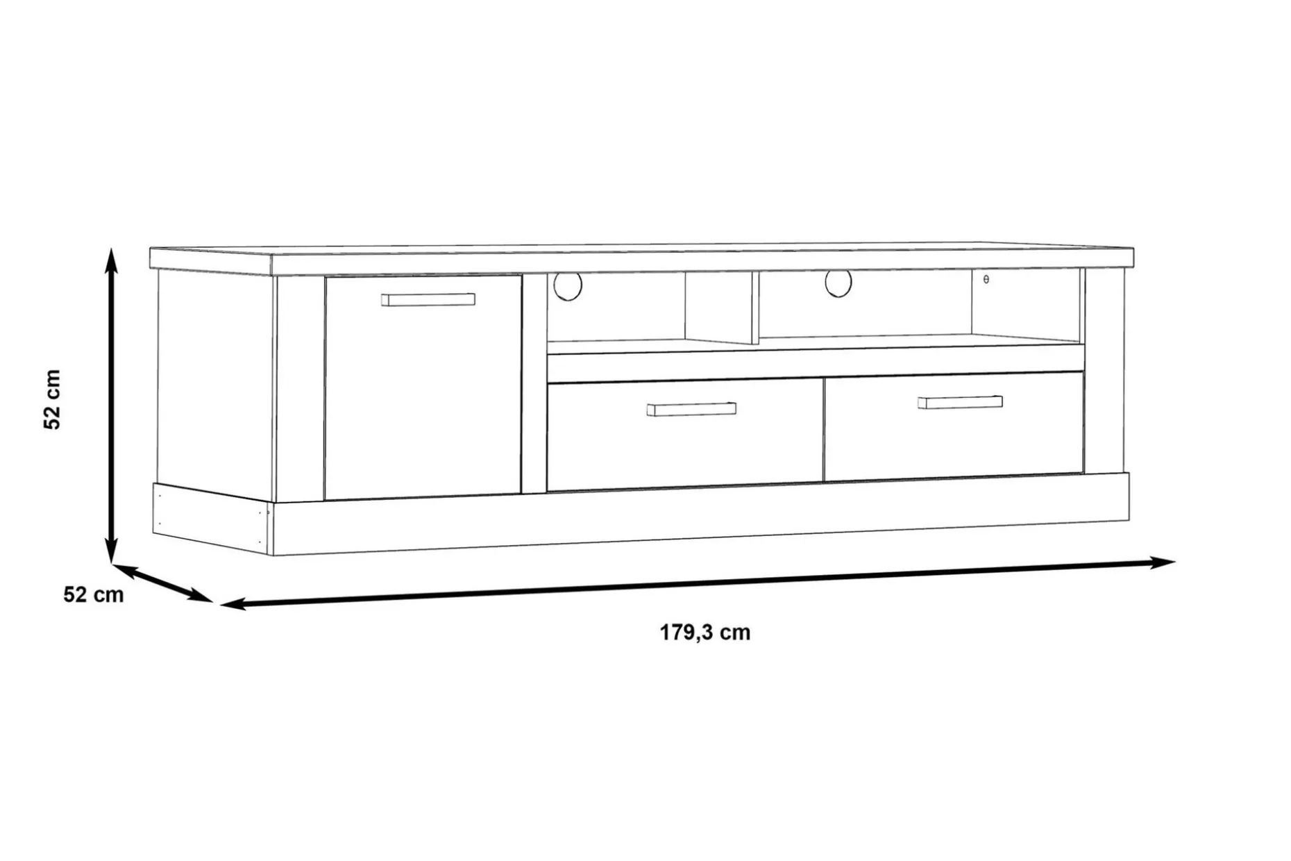 Talebi TV-Bänk 179 cm