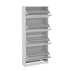 Tenor Skoskåp 4 fack 70x24x162 cm