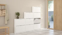 Tenor Skoskåp med 2 fack 70x16x85 cm