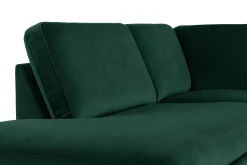 Teodin U-soffa med Divan Sammet Höger