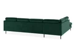 Teodin U-soffa med Divan Sammet Höger