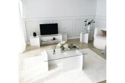 Teratio Satsbord 60x40x60 cm Runt