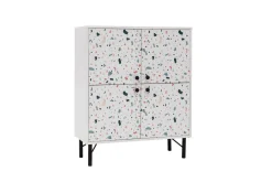 Terrazzo Highboard 95x111 cm Vit