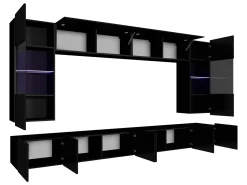 Tessan Tv väggenhet med LED-belysning
