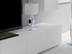 Tessan Tv väggenhet med LED-belysning