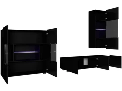 Tessan Tv väggenhet med LED-belysning