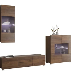 Tessan Tv väggenhet med LED-belysning