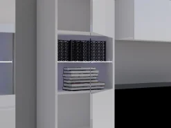 Tessan Tv väggenhet med LED-belysning
