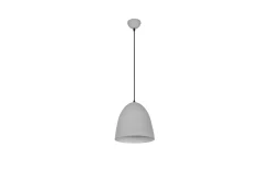 Tilda Taklampa 25 cm E27 grå