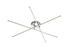 Tiriac LED Plafond borstad stål