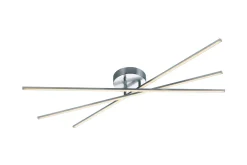 Tiriac LED Plafond borstad stål