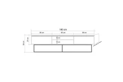 Toporias Tv-bänk 180 cm