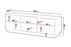 Torvalen Tv-bänk 150 cm
