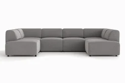 Torvasen 6-sits Soffa med Dubbeldivan i Tyg