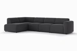 Torvasen 5-sits Soffa med Divan Vänster i Tyg