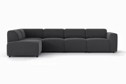 Torvasen 5-sits Soffa med Divan Vänster i Tyg