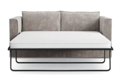 Travstad 3-sits Bäddsoffa i Chenille frammåtbäddad