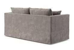 Travstad 3-sits Bäddsoffa i Chenille frammåtbäddad