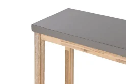 Trädgårdsbänk 160 cm grå OSTUNI