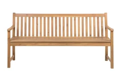 Trädgårdsbänk akaciaträ ljusbrun 180 cm VIVARA