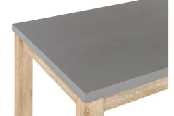 Trädgårdsbord 180 x 90 cm grå OSTUNI