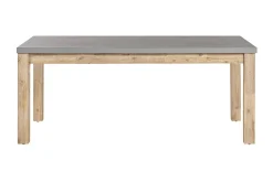 Trädgårdsbord 180 x 90 cm grå OSTUNI
