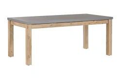 Trädgårdsbord 180 x 90 cm grå OSTUNI
