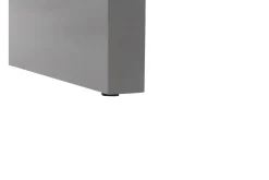 Trädgårdsbord 180 x 90 cm grå U-formad TARANTO