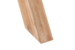 Trädgårdsbord 200 x 100 cm vit OLBIA