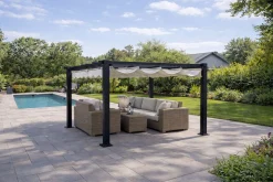 Trädgårdsgazebo SUNSET Pergola 3x4 m