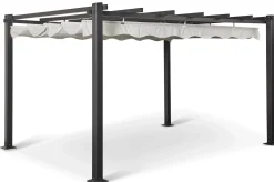 Trädgårdsgazebo SUNSET Pergola 3x4 m