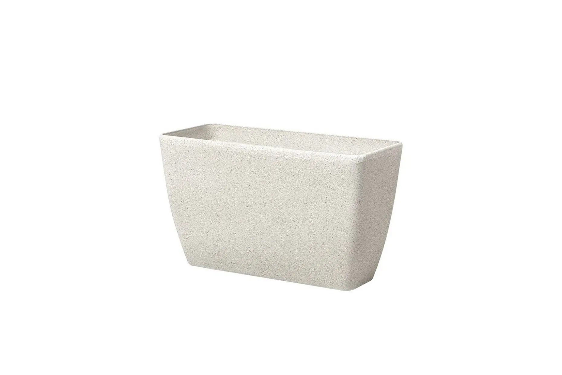 Trädgårdskruka Baris set om 2 Beige, 74x32x45 cm