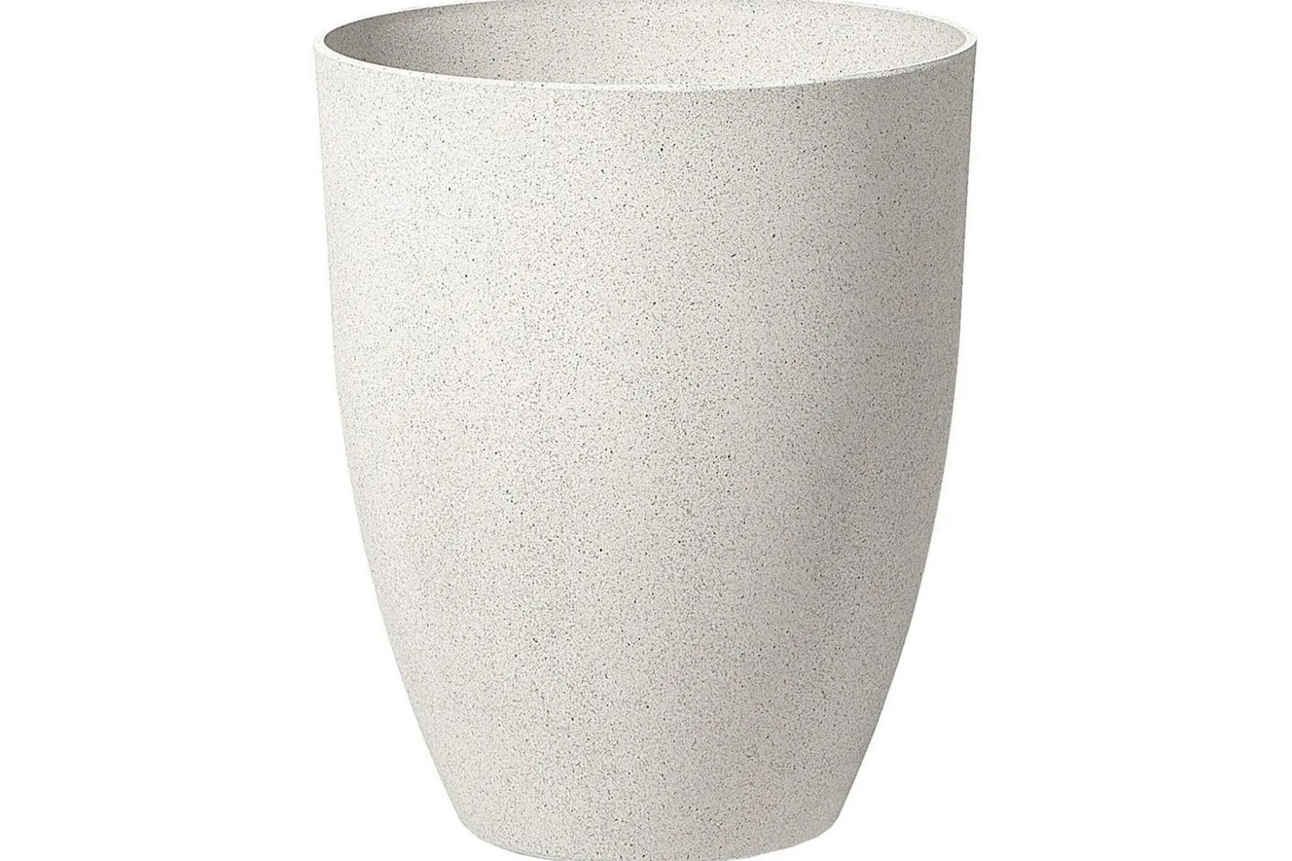 Trädgårdskruka Croton set om 2 Vit, 43x43x52 cm