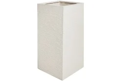 Trädgårdskruka Dion Beige, 33x33x70 cm
