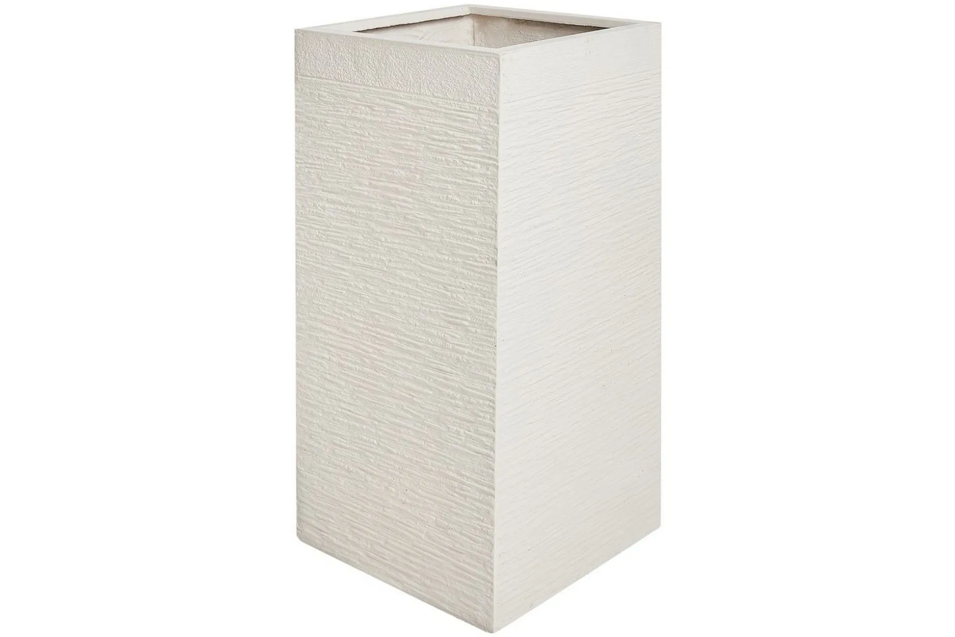 Trädgårdskruka Dion Beige, 33x33x70 cm