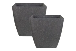 Trädgårdskruka Zeli set om 2 49x49x49 cm