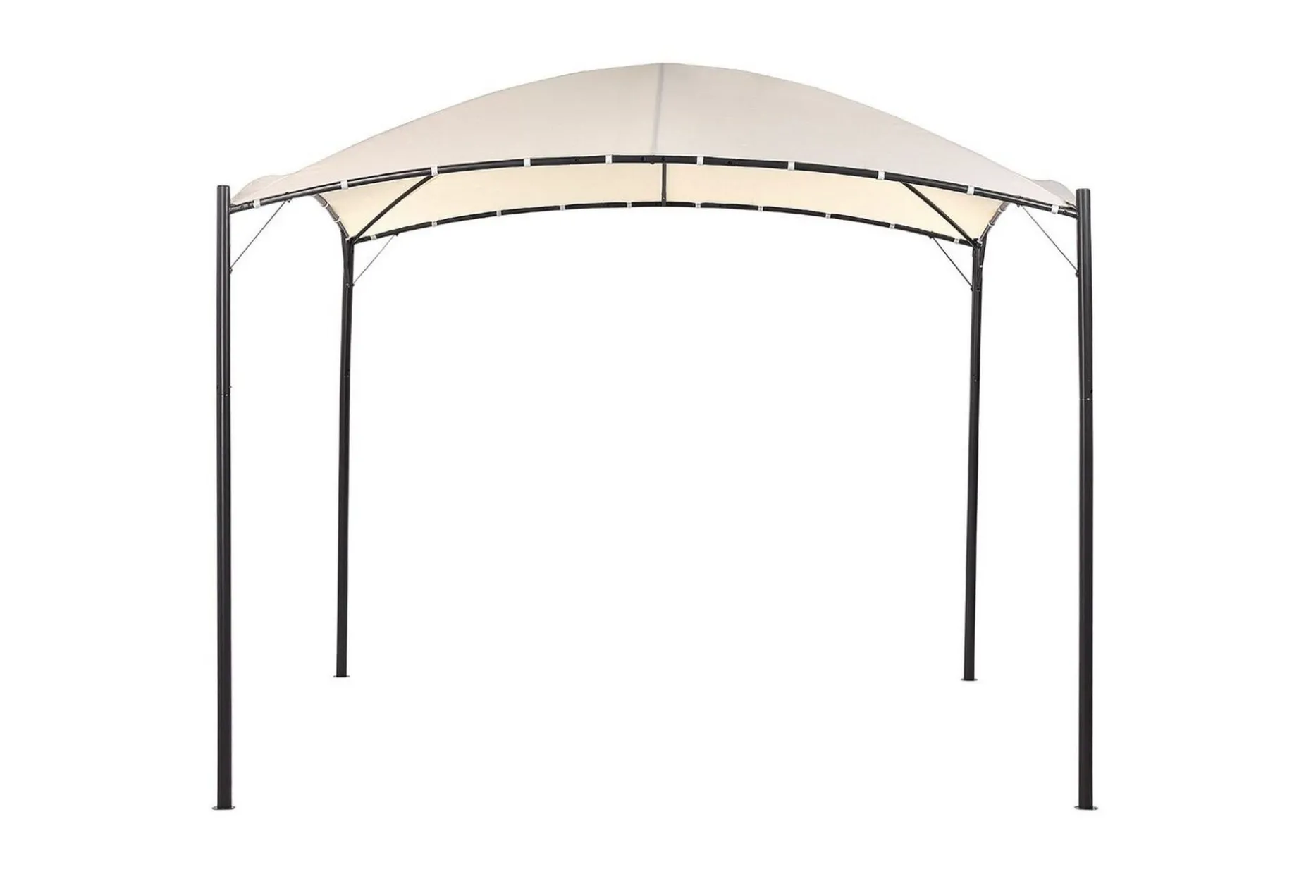Trädgårdspergola Vomero Beige/svart