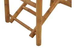 Trädgårdsstol 2 st ljust trä/beige MOLISE