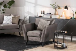 Trend Fåtölj med Fotpall