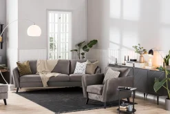 Trend Fåtölj med Fotpall