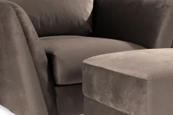 Trend Fåtölj med Fotpall